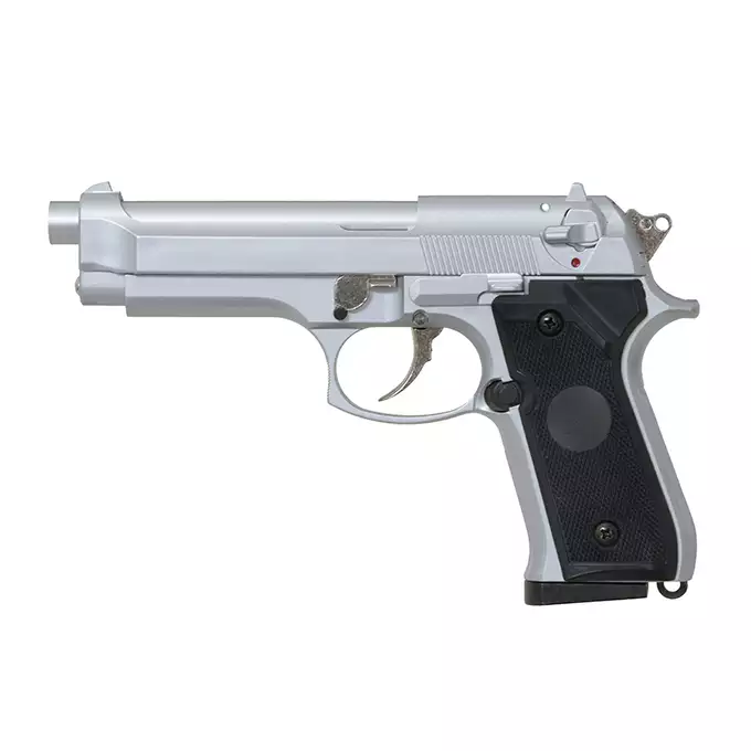 ST92F Non-Blowback Airsoft Gas Pistol - Silver [STTi]