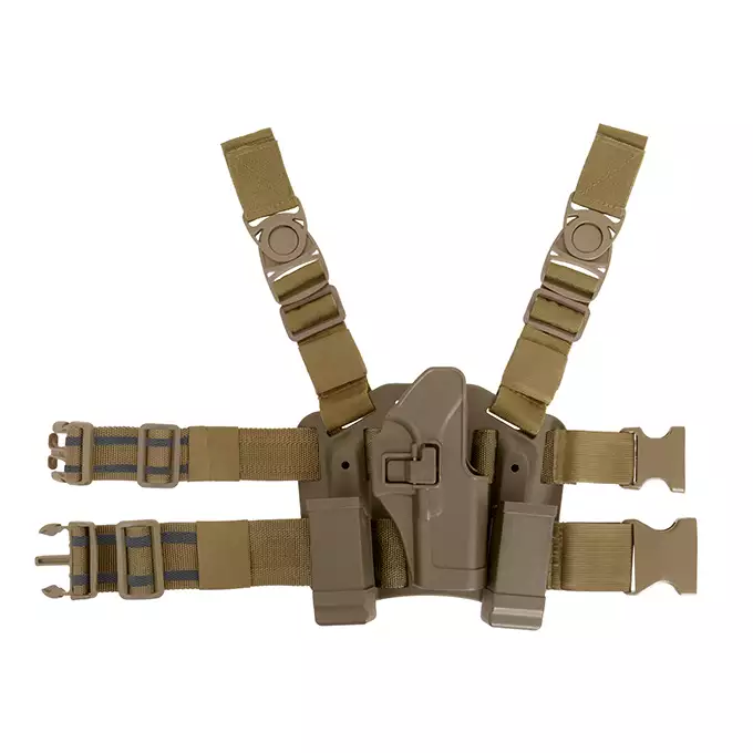 Kabura na platformie udowej do serii G. - Tan [CS]