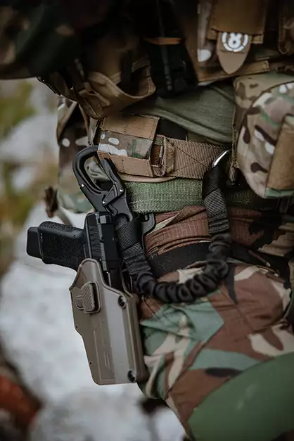 Ceinture de combat MOLLE (L) - Multicamo [8FIELDS]