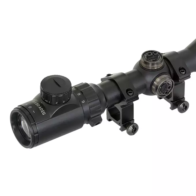 3-9X50AOEG Rifle Scope - Black [PCS]
