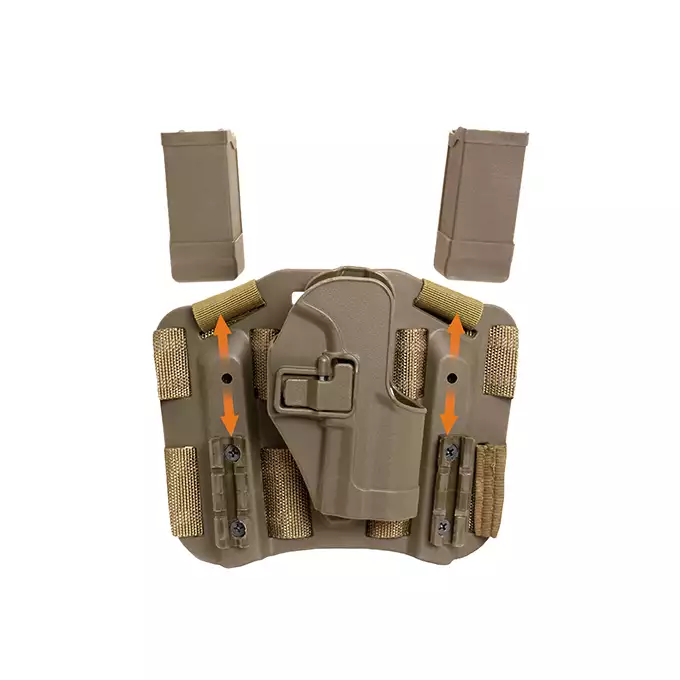 Kabura na platformie udowej do serii G. - Tan [CS]