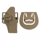 Quick-Draw Pistol Holster with Locking Mechanism for G. Series - Tan