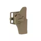 Quick-Draw Pistol Holster with Locking Mechanism for G. Series - Tan