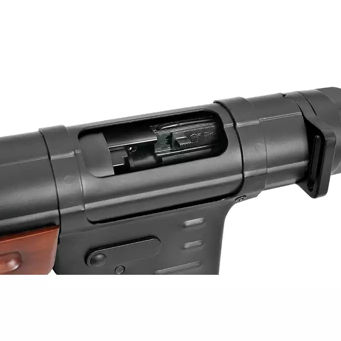 [Zestaw] Replika pistoletu maszynowego MP41 Full Metal - Real Wood [AGM] + Magazynek mid-cap na 120 kulek do serii MP40, STEN [AGM]