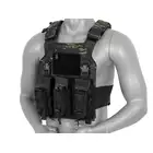 [Set] Buckle Up Modular Chest Rig - Black [8FIELDS] + Buckle Up Speed Triple Rifle/Pistol Mag Pouch - Black