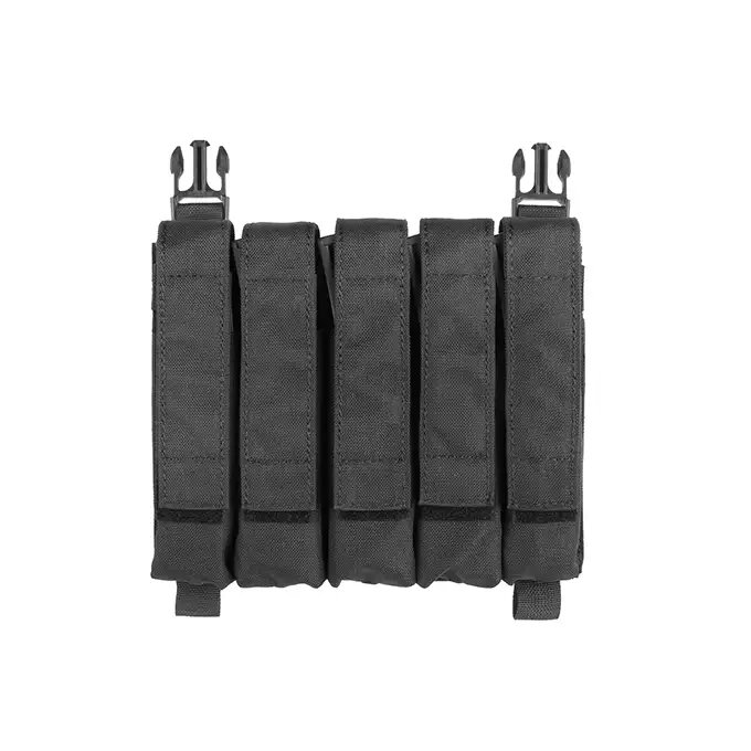 [Set] Buckle Up Modular Chest Rig - Black [8FIELDS] + MP5/SMG Hybrid Mag Pouch - Black [8FIELDS]