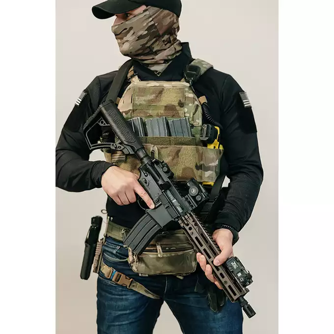 [Zestaw] Replika GBBR DD4 MK18 RIII S 11,5" [EMG] + Magazynek na Green Gaz do karabinków MC6593M/MC6595M [Golden Eagle]