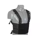 [Zestaw] Modularny Chest Rig Buckle Up - Black [8FIELDS] + Buckle Up potrójna ładownica na magazynki AK47/AKM - Black
