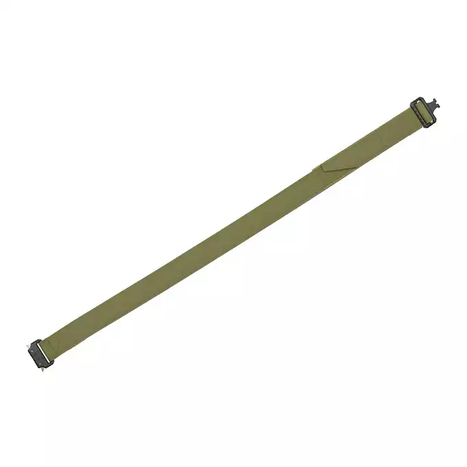 [Zestaw] Sztywny pas L z klamrą QD - OLIVE [8FIELDS] + Panel MOLLE montowany na pas - Olive [8FIELDS]