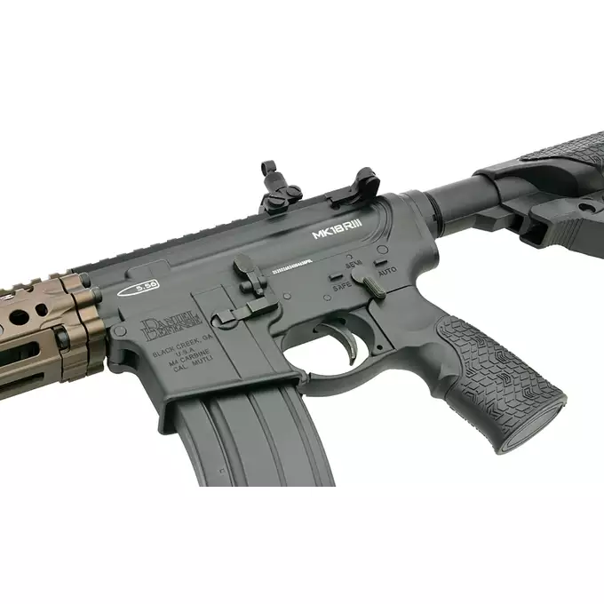 [Zestaw] Replika GBBR DD4 MK18 RIII S 10,3" [EMG] + Obydwu strona dźwignia przeładowania AR GBB [Golden Eagle]