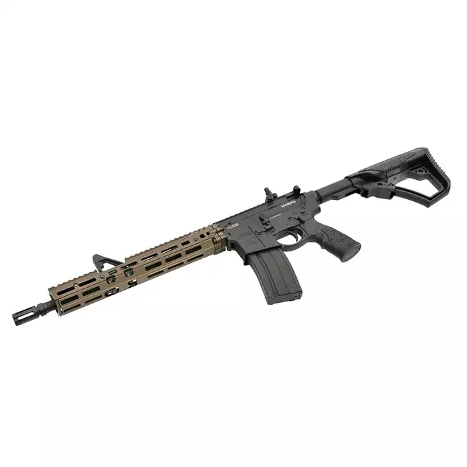 [Zestaw] Replika GBBR DD4 M4A1 FSP RIII S 14,5" [EMG] + Obydwu strona dźwignia przeładowania AR GBB [Golden Eagle]