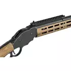 [Set] AT8703 lever-action shotgun replica - Black [Golden Eagle] + Set of 5 Shells for 3 BBs for M1887 Shotgun Green Gas [Golden Eagle]