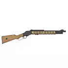 [Set] AT8703 lever-action shotgun replica - Black [Golden Eagle] + Set of 5 Shells for 3 BBs for M1887 Shotgun Green Gas [Golden Eagle]