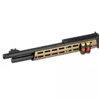 [Set] AT8703 lever-action shotgun replica - Black [Golden Eagle] + Set of 5 Shells for 3 BBs for M1887 Shotgun Green Gas [Golden Eagle]