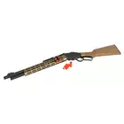 [Set] AT8703 lever-action shotgun replica - Black [Golden Eagle] + Set of 5 Shells for 3 BBs for M1887 Shotgun Green Gas [Golden Eagle]
