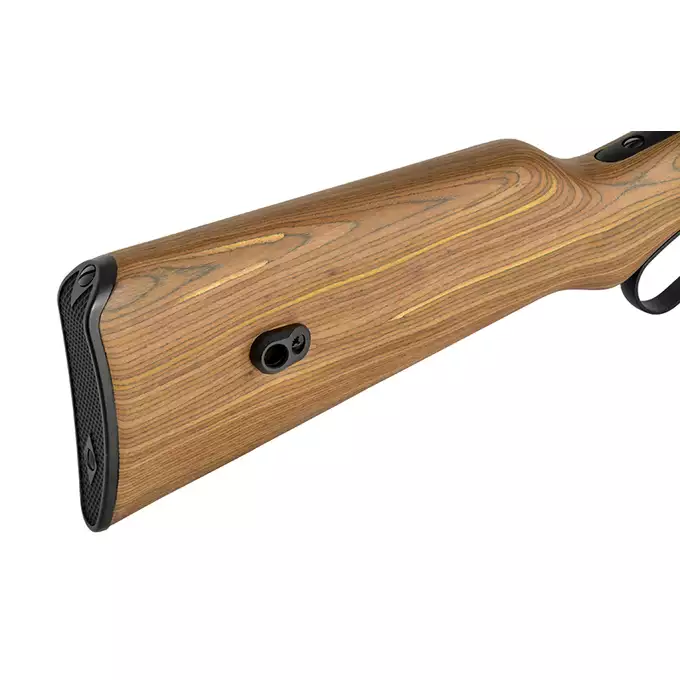 [Set] AT8703 lever-action shotgun replica - Black [Golden Eagle] + Set of 5 Shells for 3 BBs for M1887 Shotgun Green Gas [Golden Eagle]