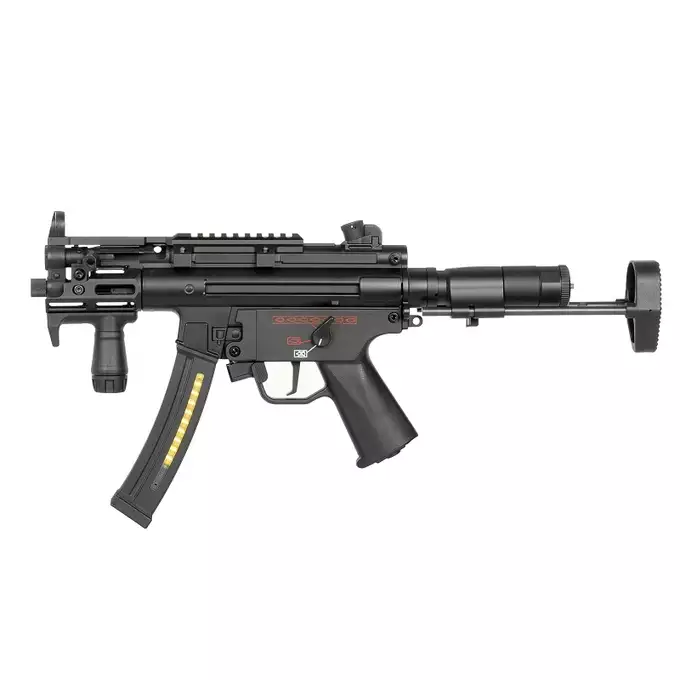 [Zestaw] CM.041L Upgraded Version ESHOOTER ETU [CYMA] + Celownik Kolimatorowy Micro Scrapper 1x25 - Black [Vector optics]