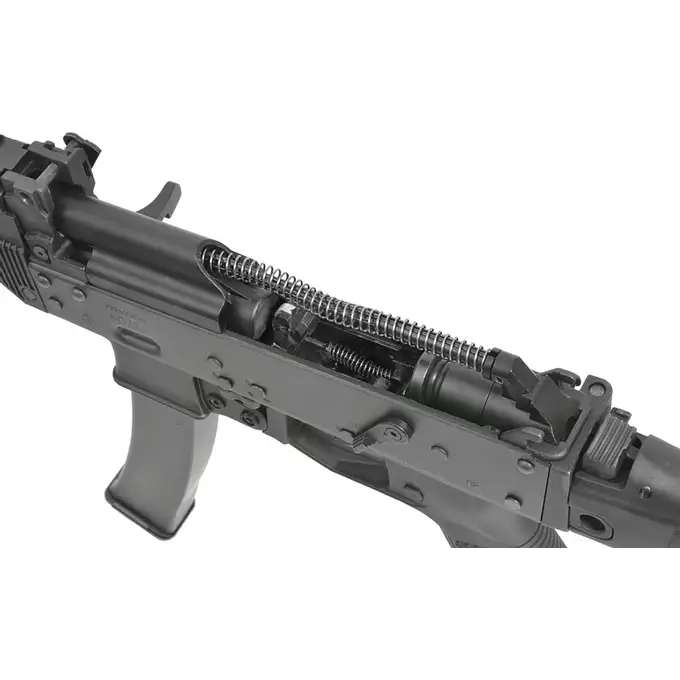 [Zestaw] WE06 Full Metal GBBR replika pistoletu maszynowego [WELL PRO] + Celownik Kolimatorowy Micro Scrapper 1x25 - Black [Vector optics]