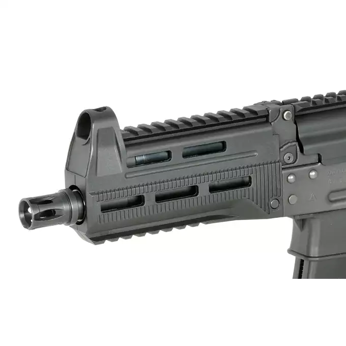 [Zestaw] WE06 Full Metal GBBR replika pistoletu maszynowego [WELL PRO] + Celownik Kolimatorowy Micro Scrapper 1x25 - Black [Vector optics]