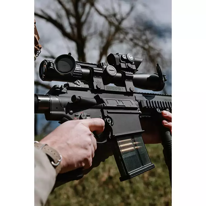 [Zestaw] Replika karabinu powtarzalnego SV-98 - Real Wood [S&amp;T] + Luneta Victoptics SOI 4-12X40 [Vector Optics]