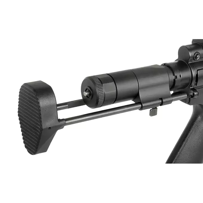 [Zestaw] CM.041L Upgraded Version ESHOOTER ETU [CYMA] + Celownik Kolimatorowy Micro Scrapper 1x25 - Black [Vector optics]