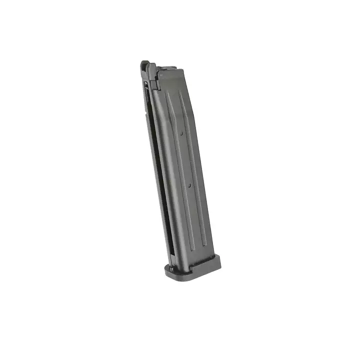 [Zestaw] R504 - Black [Army Armament] + Długi magazynek do modeli Hi-Capa R501/R603/R604 - Czarny [JAG Arms]