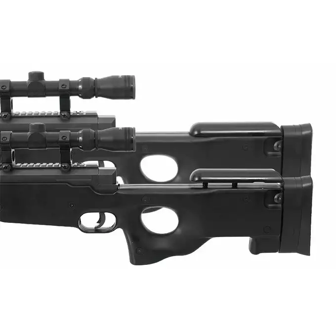 [Zestaw] MB01 - BLACK [Well] + Luneta Victoptics SOI 4-12X40 [Vector Optics]