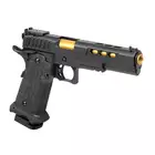 [Zestaw] R608 - Black [Army Armament] + Długi magazynek do modeli Hi-Capa R501/R603/R604 - Czarny [JAG Arms]