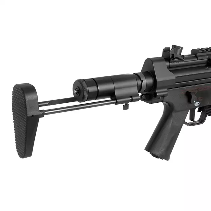 [Zestaw] CM.041G Eshooter ETU Upgraded Version [CYMA] + Celownik Kolimatorowy Micro Scrapper 1x25 - Black [Vector optics]