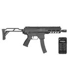 [Zestaw] Replika pistoletu maszynowego M924 DMP-9 ETU Wireless [DE] + Celownik Kolimatorowy Micro Scrapper 1x25 - Black [Vector optics]