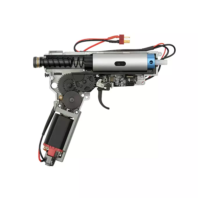 [Set] WE06 ROF 30 rps, ETU burst mode, binary, precocking [WELL PRO] + Scrapper 1x25 Micro Red Dot sight - black [Vector Optics]