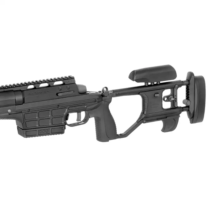 [Zestaw] Karabin Wyborowy ASG SAKO TRG M10 - Black [DE] + Luneta Victoptics SOI 4-12X40 [Vector Optics]