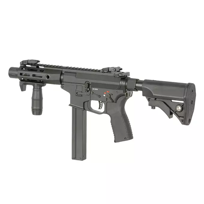 [Zestaw] CM.106A Upgraded Version [CYMA] + Celownik Kolimatorowy Micro Scrapper 1x25 - Black [Vector optics]
