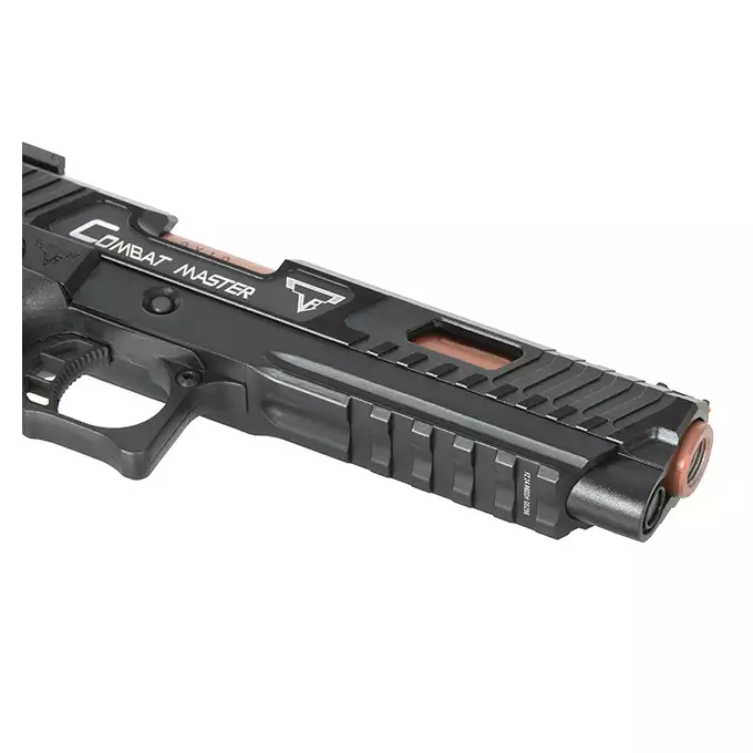 [Zestaw] R601H JW3 TTI Combat Master (upgraded version) [JAG Arms] + Długi magazynek do modeli Hi-Capa R501/R603/R604 - Czarny [JAG Arms]