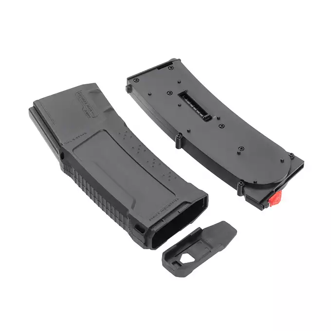 [Zestaw] Replika strzelby Alpha Tactical [Golden Eagle] + Polimerowy magazynek STRIKE MAG na 210 kulek do M4/AR15 [EMG]