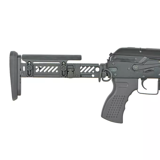 [Zestaw] CM.113B Replika Karabinka AKS-74U Tactical Eshooter ETU [CYMA] + Tłumik naświetlający Blaster AK [AceTech]