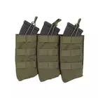 [Zestaw] Kamizelka Taktyczna Buckle-Up Laser Cut Plate Carrier - Olive Cordura [8FIELDS PREMIUM] + Otwarta potrójna ładownica na magazynki AK 7.62x39 - OLIVE [8FIELDS]
