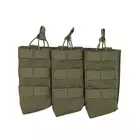 [Zestaw] Ultralekka kamizelka - Olive [8FIELDS] + Otwarta potrójna ładownica na magazynki AK 7.62x39 - OLIVE [8FIELDS]
