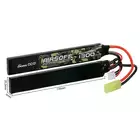 [Zestaw] Akumulator airsoftowy 25C 1300mAh 2S1P 7.4V LiPo mini Tamiya