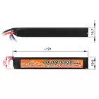 [Zestaw] Akumulator Li-Po 1300mAh 11,1V 15/30C [VB]