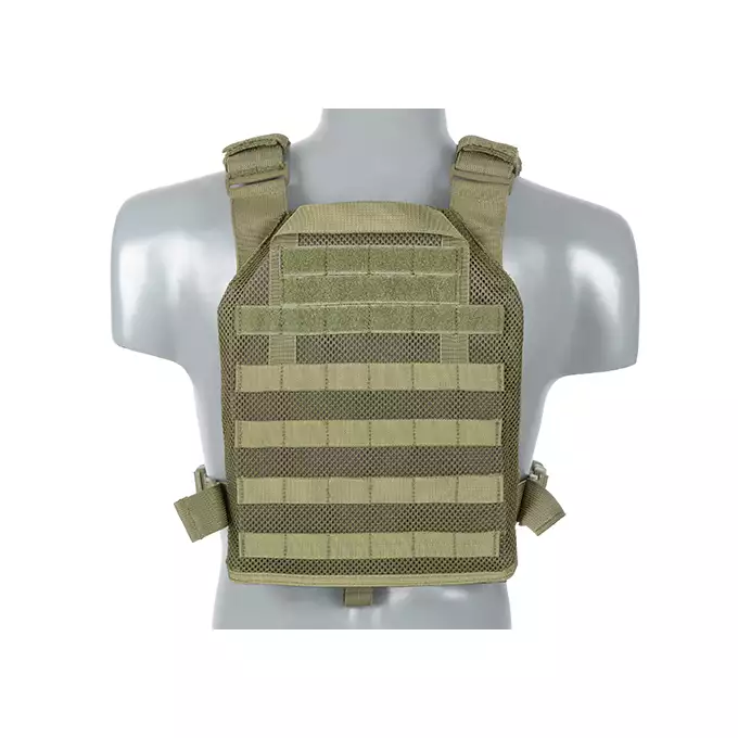 [Zestaw] Ultralekka kamizelka - Olive [8FIELDS] + Otwarta potrójna ładownica na magazynki AK 7.62x39 - OLIVE [8FIELDS]
