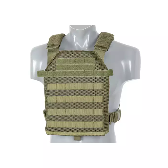 [Zestaw] Ultralekka kamizelka - Olive [8FIELDS] + Otwarta potrójna ładownica na magazynki AK 7.62x39 - OLIVE [8FIELDS]