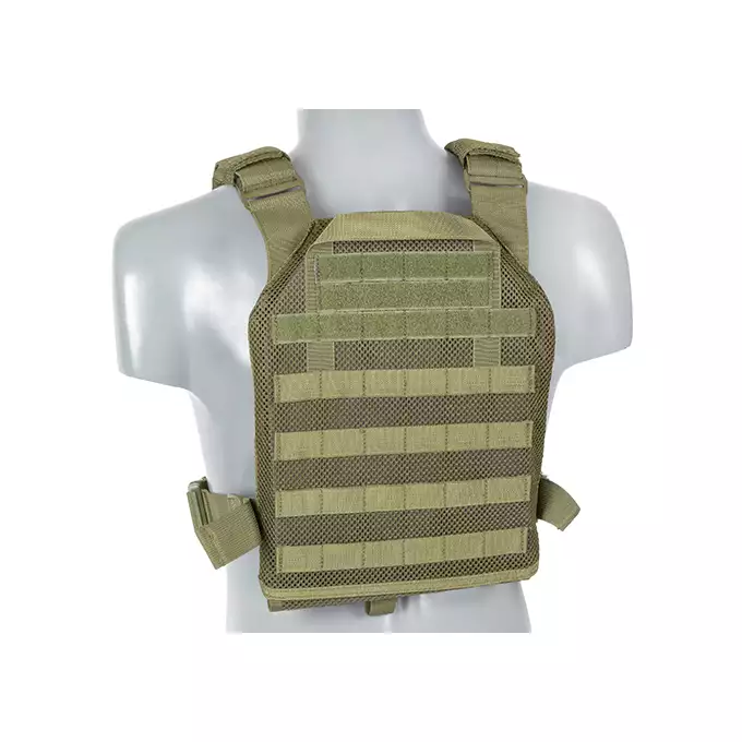 [Zestaw] Ultralekka kamizelka - Olive [8FIELDS] + Otwarta potrójna ładownica na magazynki AK 7.62x39 - OLIVE [8FIELDS]
