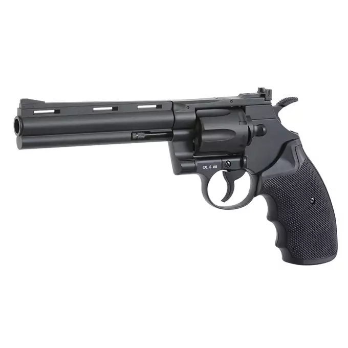 [Zestaw] Rewolwer 357 Magnum 6'' [KWC] + Zestaw 50szt kapsuł CO2/12g [MOSA]