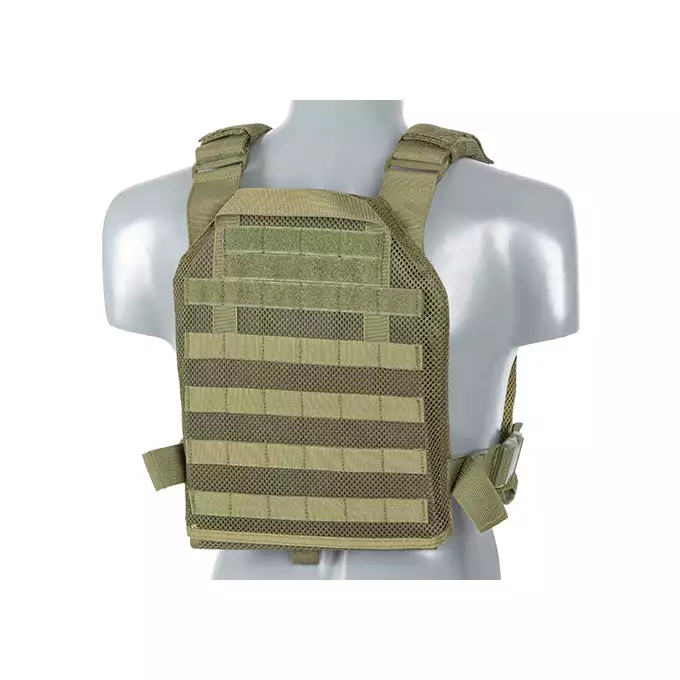[Zestaw] Ultralekka kamizelka - Olive [8FIELDS] + Otwarta potrójna ładownica na magazynki AK 7.62x39 - OLIVE [8FIELDS]