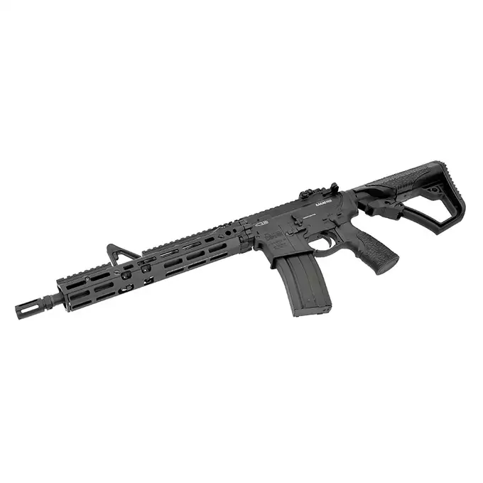 [Zestaw] Replika GBBR DD4 M4A1 FSP RIII  14,5" [EMG] + Komplet polimerowych szyn montażowych - MLOCK/Key-mod - Black [MP]