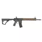 [Zestaw] Replika GBBR DD4 RIII S 16" [EMG] + Komplet polimerowych szyn montażowych - MLOCK/Key-mod - Black [MP]