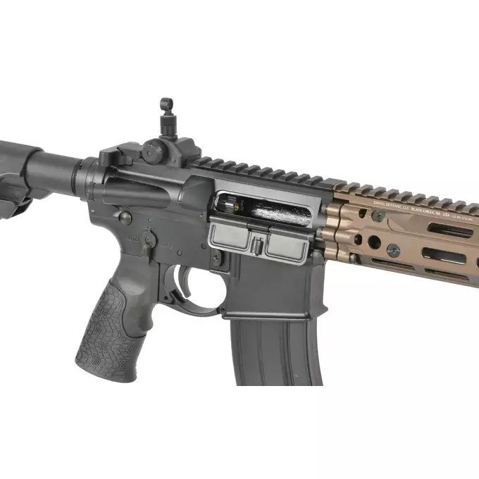 [Zestaw] Replika GBBR DD4 MK18 RIII S 10,3" [EMG] + Komplet polimerowych szyn montażowych - MLOCK/Key-mod - Black [MP]