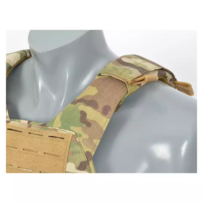 [Zestaw] Kamizelka Taktyczna Buckle-Up Laser Cut Plate Carrier - Olive Cordura [8FIELDS PREMIUM] + Otwarta potrójna ładownica na magazynki AK 7.62x39 - OLIVE [8FIELDS]