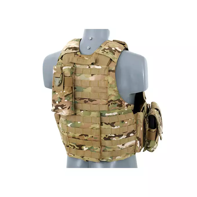 [Set] Combat Modular Armor System Replica - multicamo [8FIELDS] + ASSUALT BACK PANEL MOD.3 - Multicamo [8FIELDS]